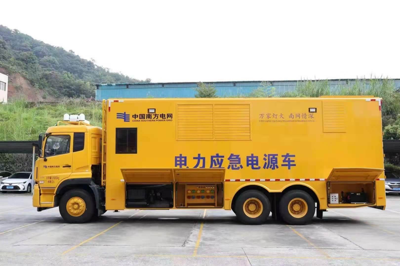 紫金安康大型柴油发电机发电车UPS电源出租租赁